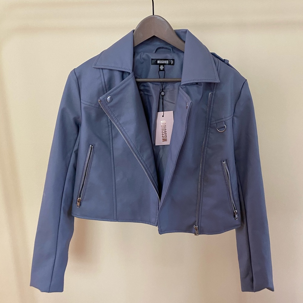 NWT Missguided Biker Jacket